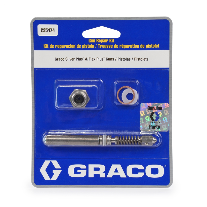 Graco Silver Plus and Flex Plus Guns Repair Kit 235474