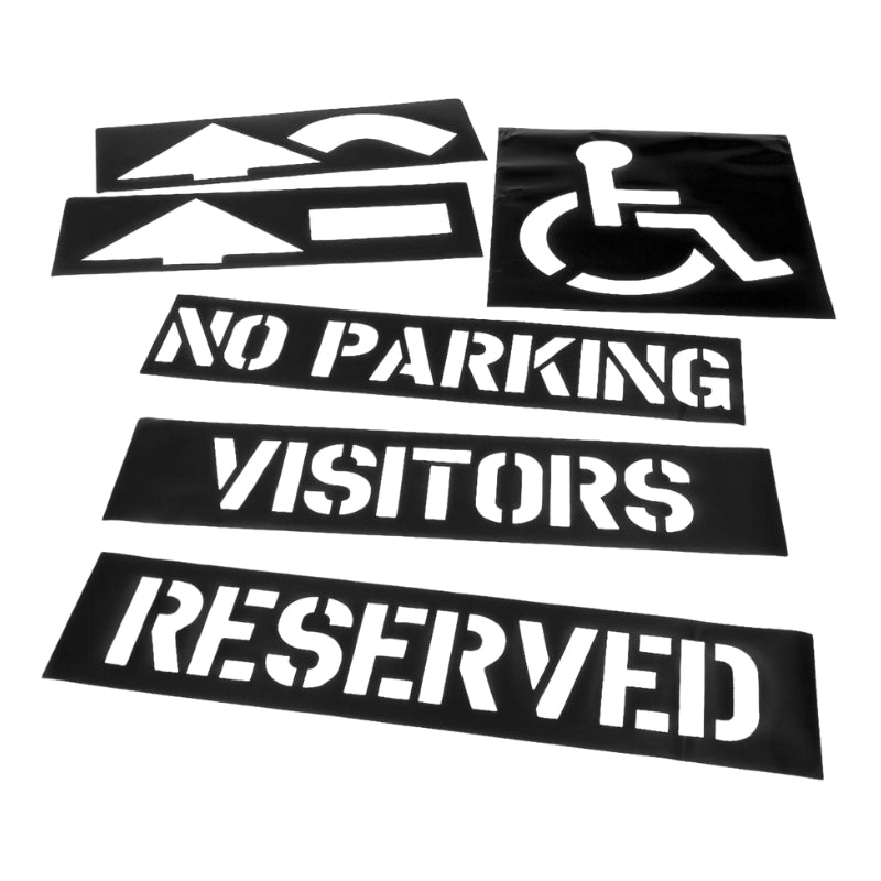 Titan Line Striping Stencils