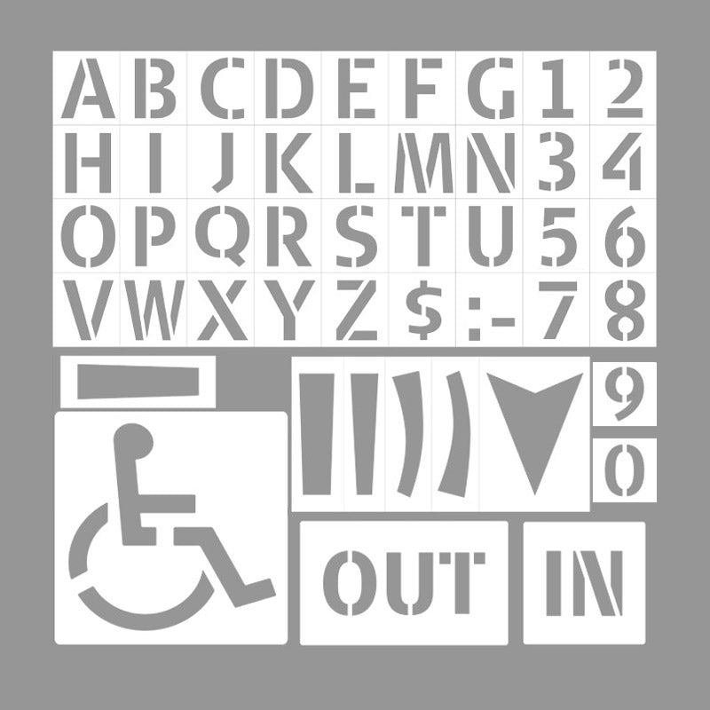 GO Car Park Stencil Kit 876978
