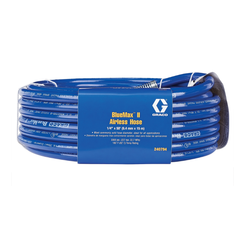 Graco 3/8 in x 25 ft BlueMax II Airless Hose 240796